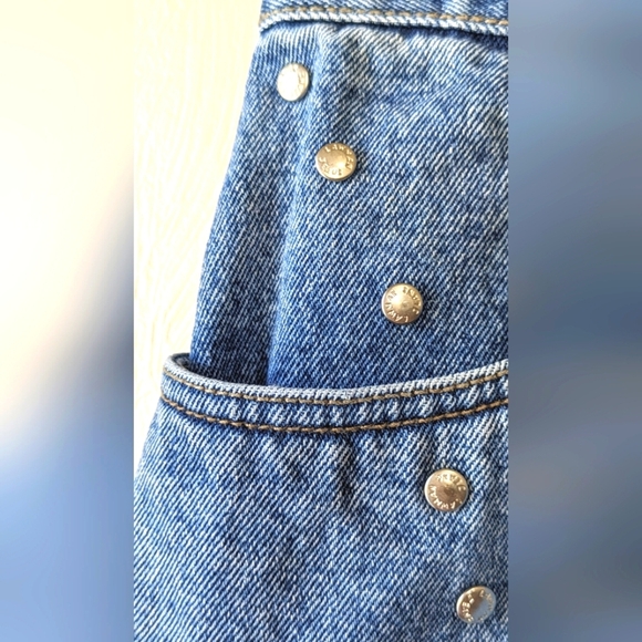 90's Vintage LAWMAN WESTERN Jeans, Silver Rivets, 25 x 34, Rare! - Picture 10 of 10